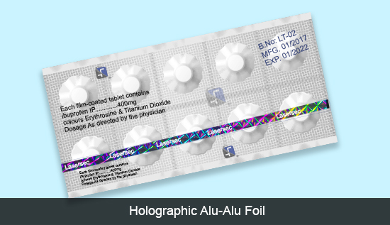 Holographic Blister/Aluminium Foil-2